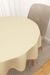 Vorschau Eliane #2T von Lysel - Tischdecke rund in mausgrau beige